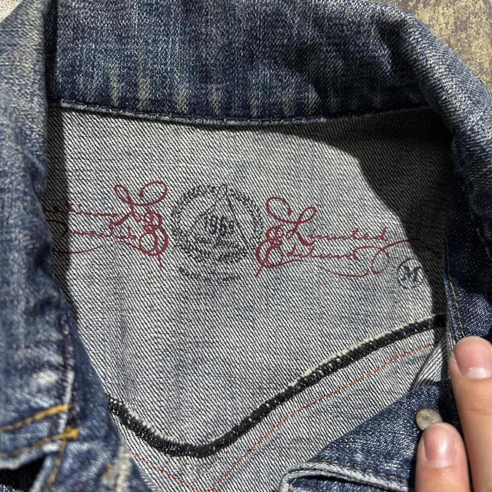 Vintage Y2K faded GAP 1969 women’s denim jacket - Picture 2 of 7